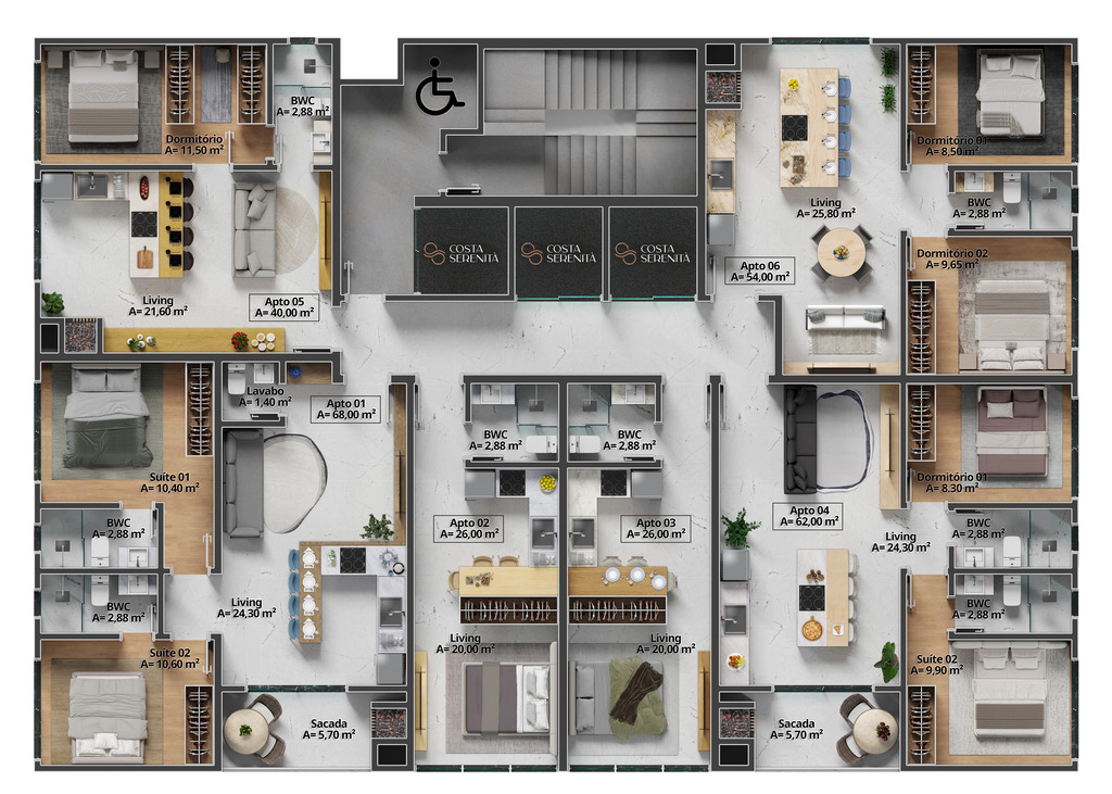 Apartamento, 2 quartos, 62 m² - Foto 35