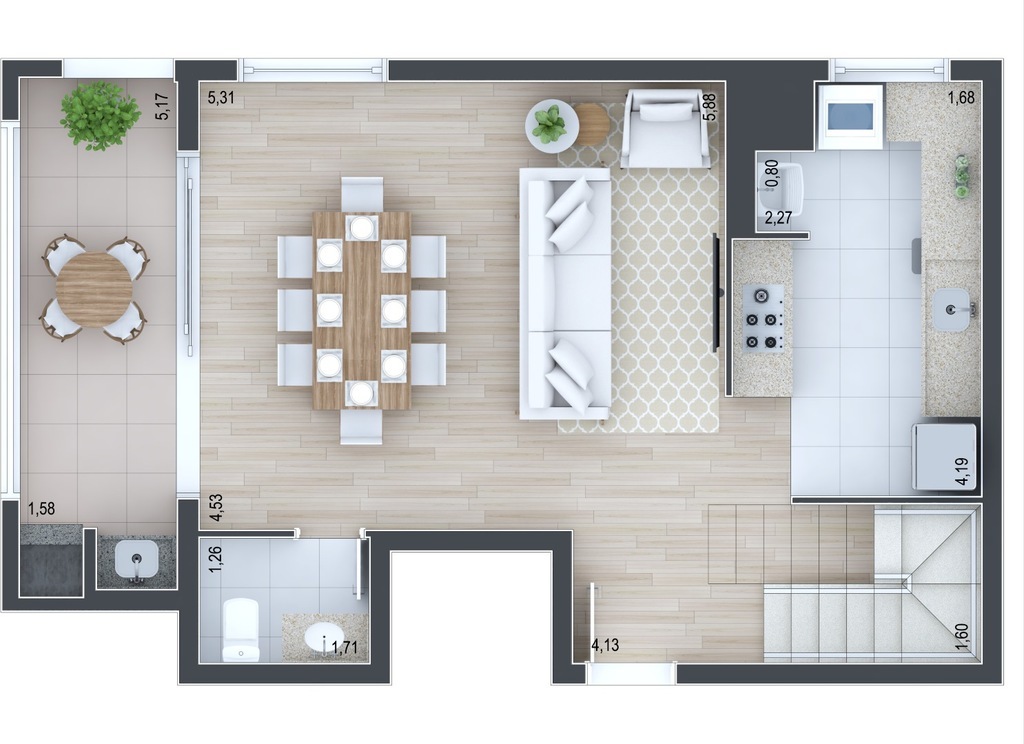 Apartamento, 3 quartos, 100 m² - Foto 36