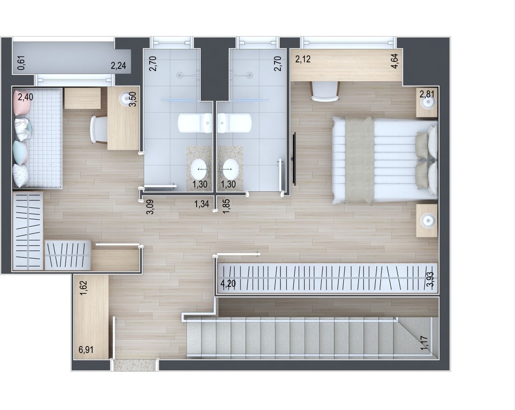 Apartamento, 3 quartos, 100 m² - Foto 35