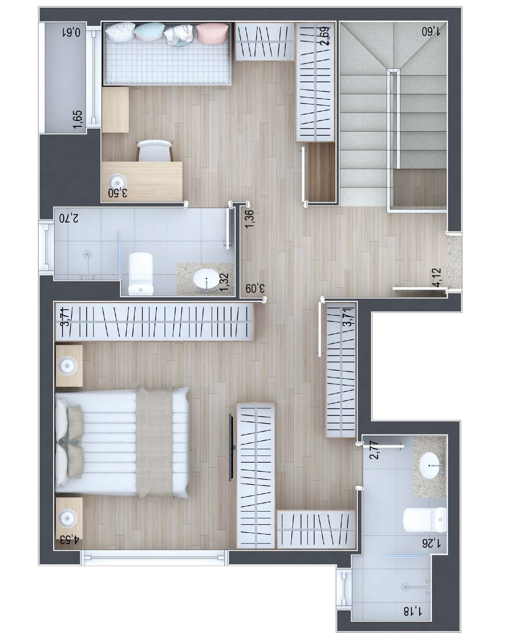Apartamento, 3 quartos, 100 m² - Foto 44