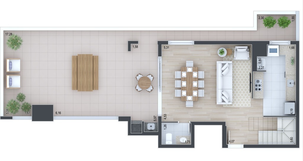 Apartamento, 3 quartos, 100 m² - Foto 43