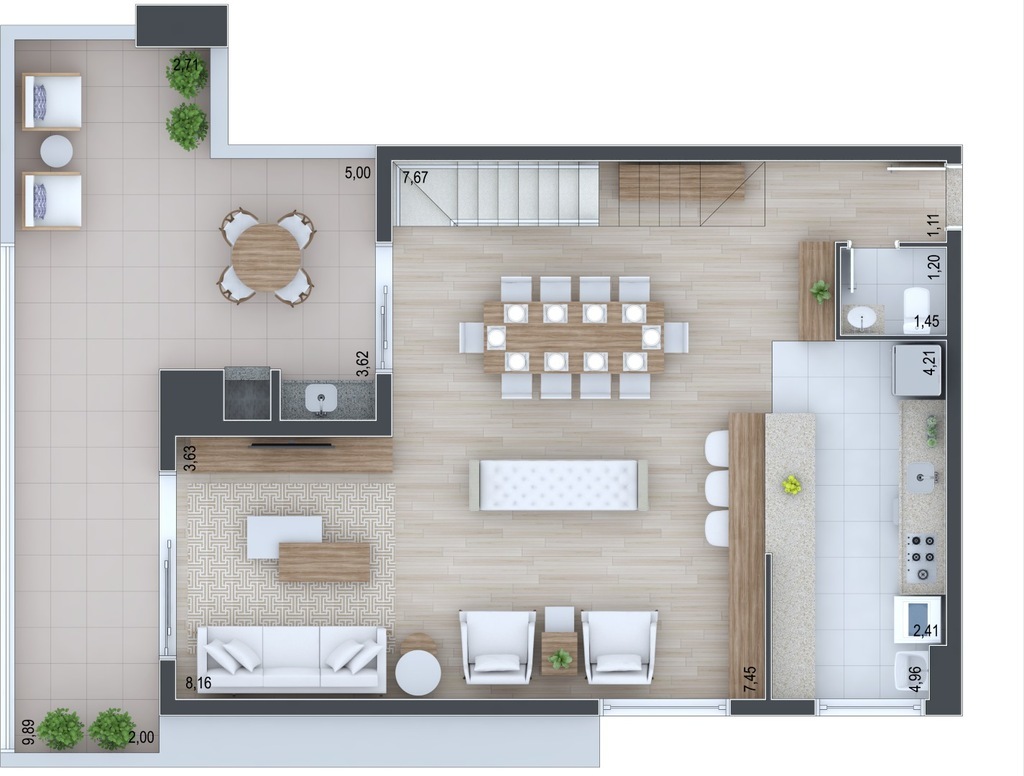 Apartamento, 3 quartos, 100 m² - Foto 48