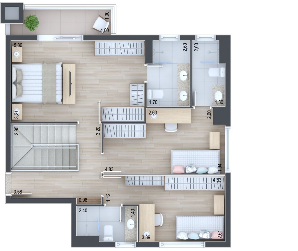 Apartamento, 3 quartos, 100 m² - Foto 46