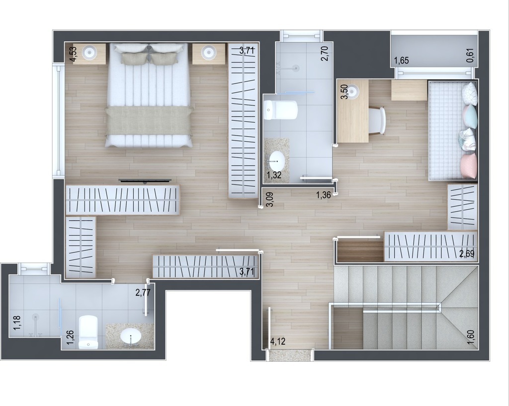 Apartamento, 3 quartos, 100 m² - Foto 37