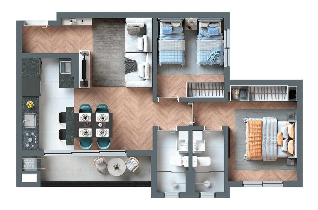 Cobertura, 3 quartos, 157 m² - Foto 41