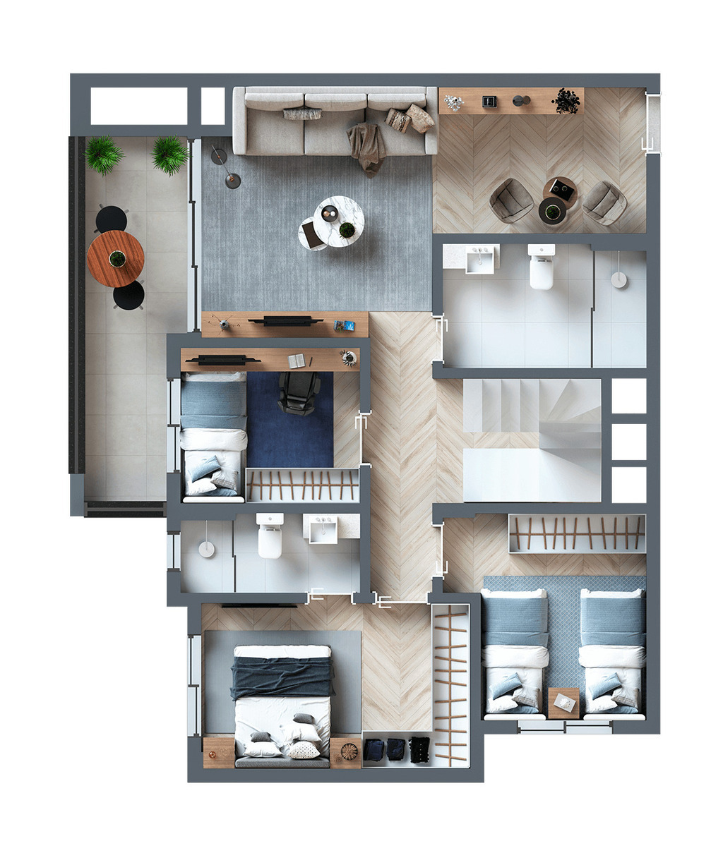 Cobertura, 3 quartos, 157 m² - Foto 49
