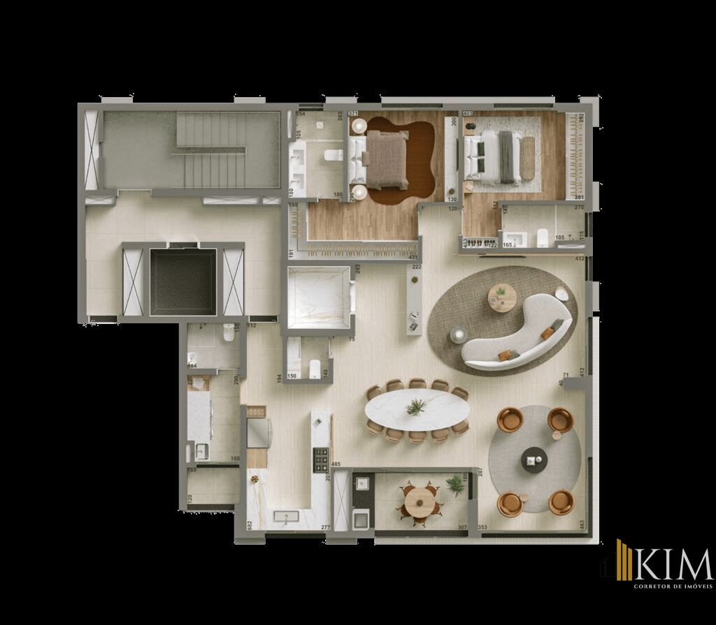 Apartamento, 3 quartos, 162 m² - Foto 22