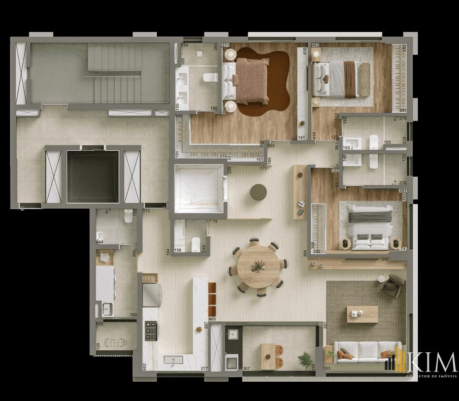 Apartamento, 3 quartos, 162 m² - Foto 20