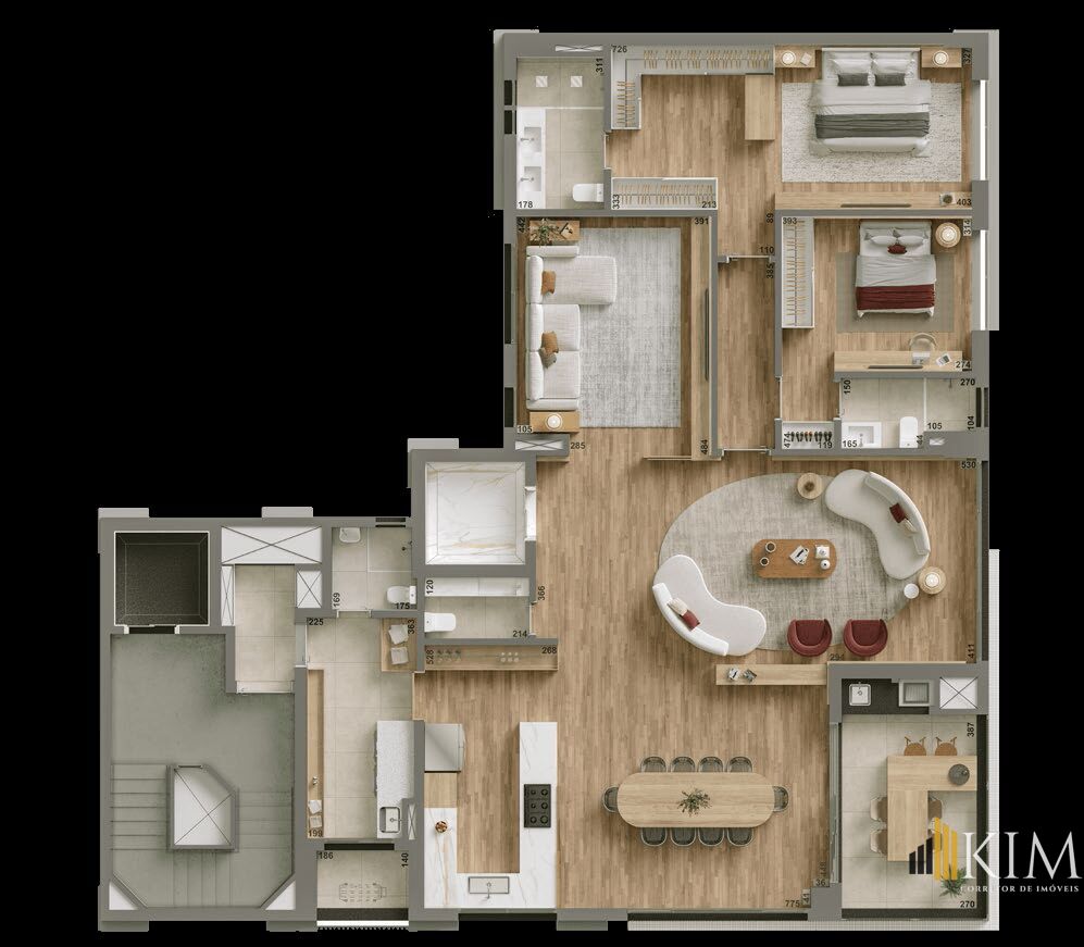 Apartamento, 3 quartos, 162 m² - Foto 23