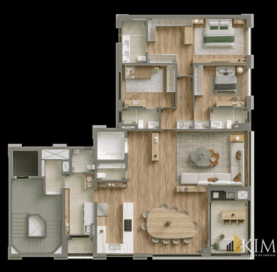 Apartamento, 3 quartos, 162 m² - Foto 21