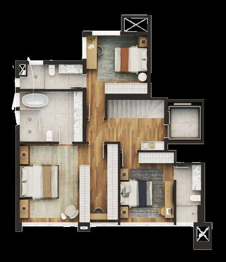 Apartamento, 3 quartos, 156 m² - Foto 19
