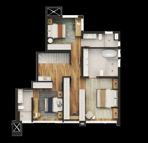 Apartamento, 3 quartos, 156 m² - Foto 21