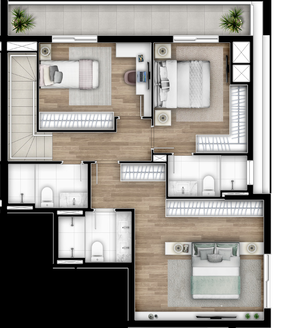 Apartamento, 2 quartos, 135 m² - Foto 31