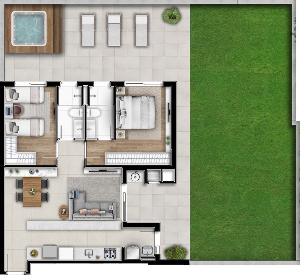 Apartamento, 2 quartos, 135 m² - Foto 36