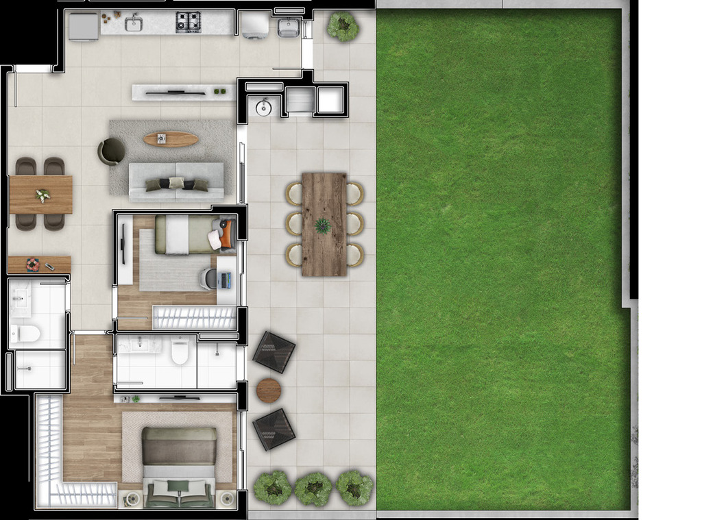 Apartamento, 2 quartos, 135 m² - Foto 34