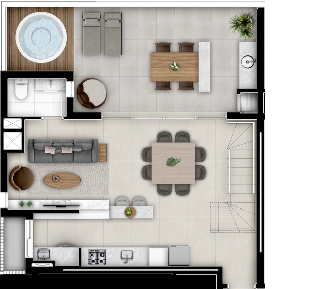 Apartamento, 2 quartos, 135 m² - Foto 22