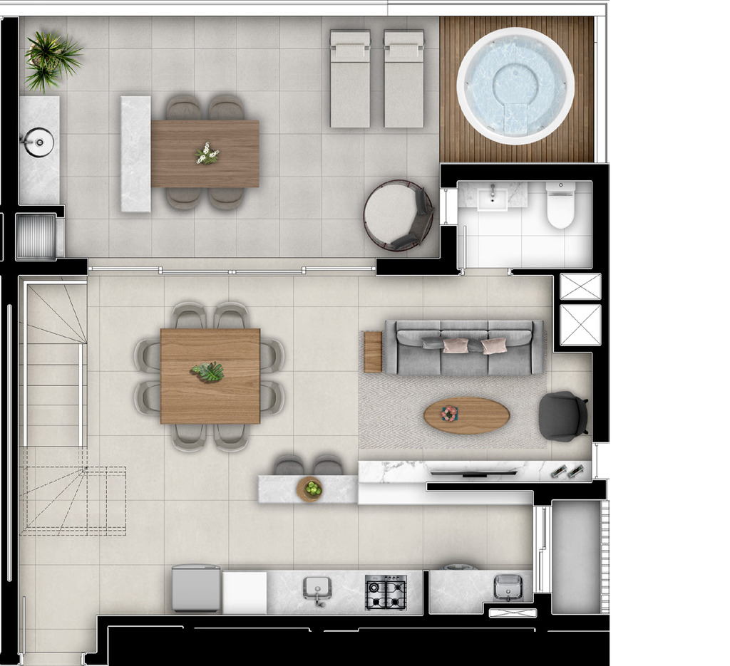 Apartamento, 2 quartos, 135 m² - Foto 30