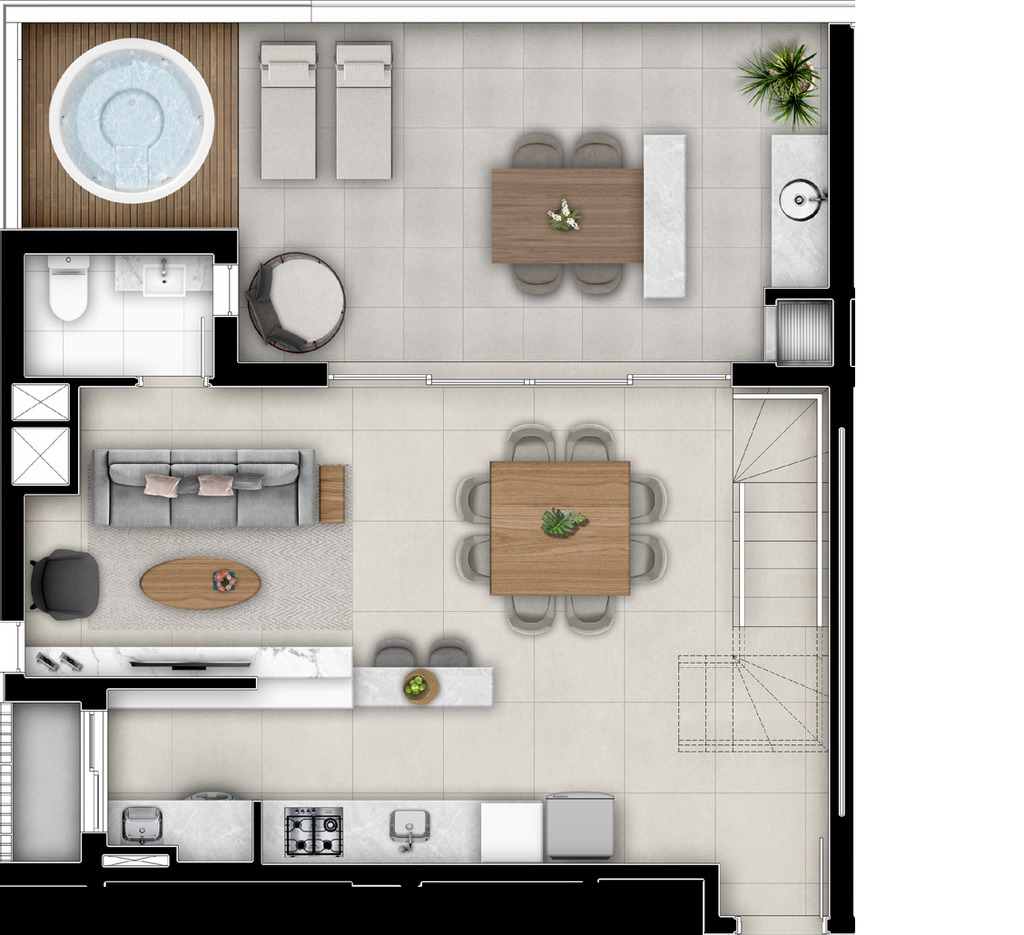 Apartamento, 2 quartos, 135 m² - Foto 32