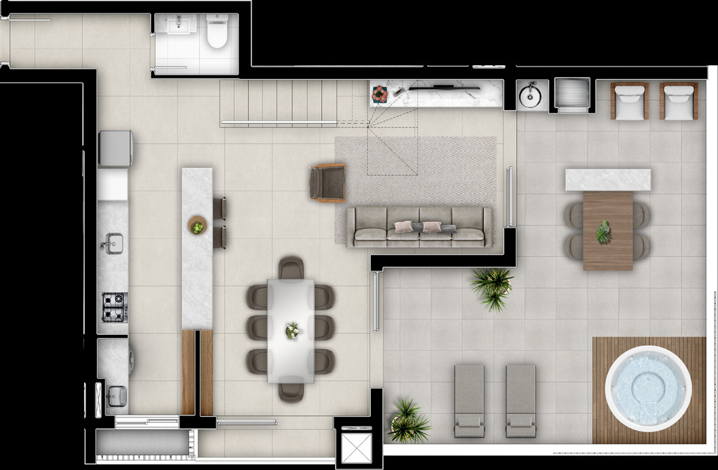 Apartamento, 2 quartos, 135 m² - Foto 26