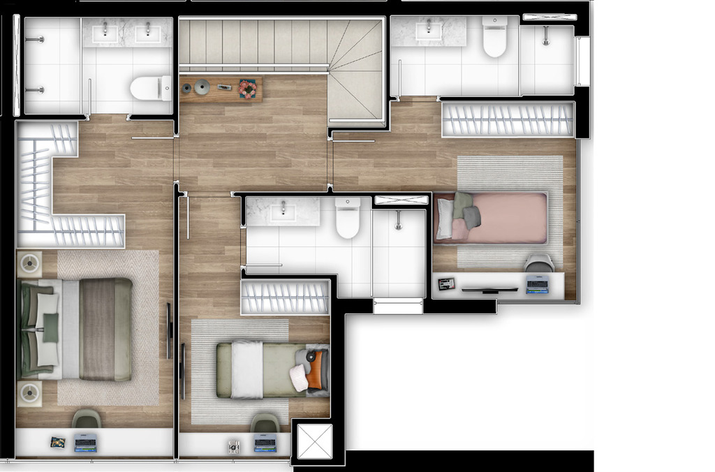 Apartamento, 2 quartos, 135 m² - Foto 27