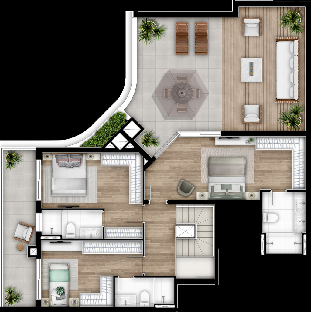 Apartamento, 2 quartos, 135 m² - Foto 39