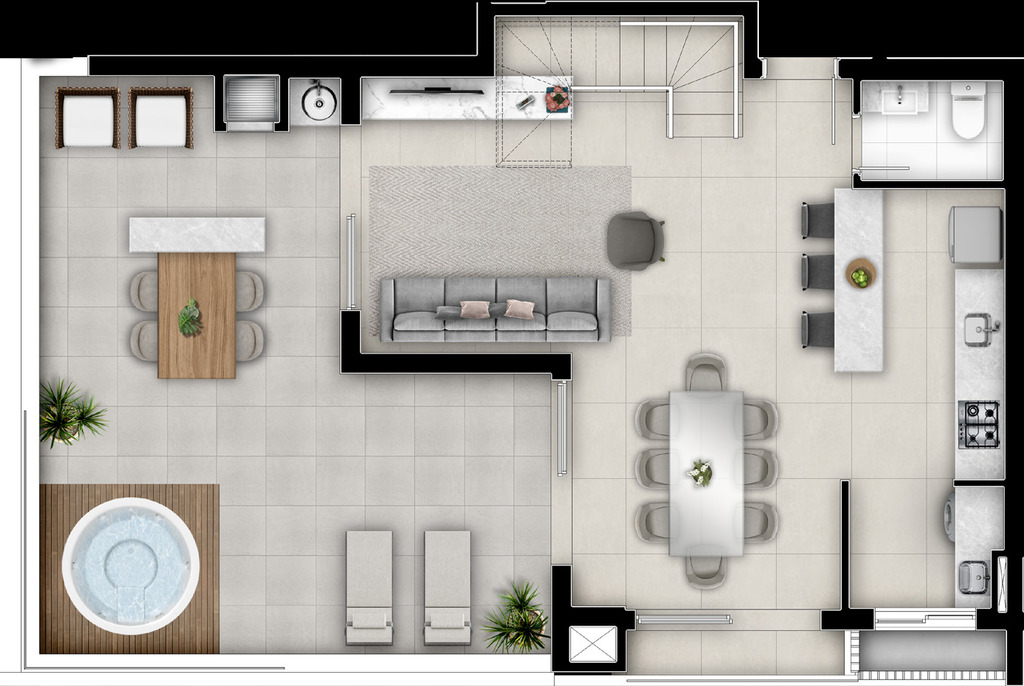 Apartamento, 2 quartos, 135 m² - Foto 24