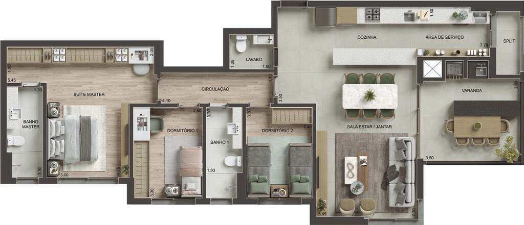 Apartamento, 3 quartos, 118 m² - Foto 19