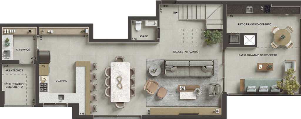 Apartamento, 3 quartos, 118 m² - Foto 29