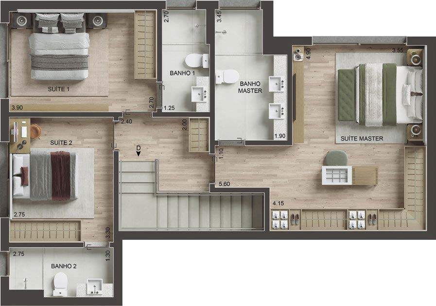 Apartamento, 3 quartos, 118 m² - Foto 24