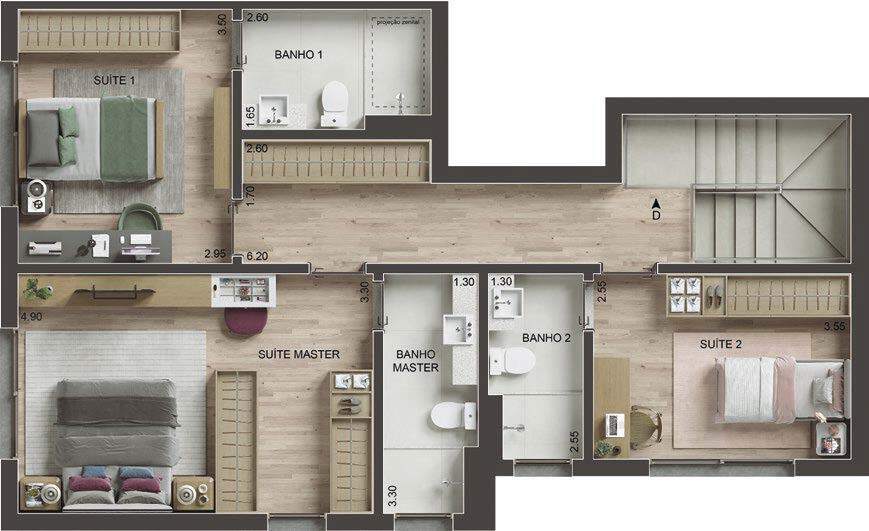 Apartamento, 3 quartos, 118 m² - Foto 28