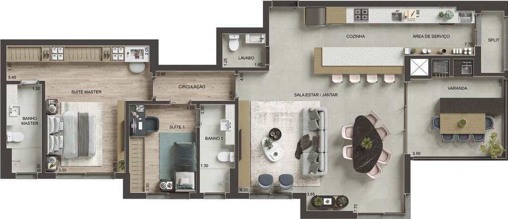 Apartamento, 3 quartos, 118 m² - Foto 20