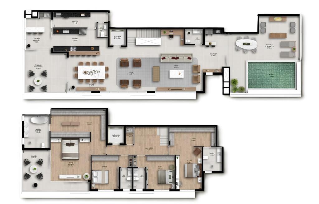 Cobertura, 4 quartos, 455 m² - Foto 59