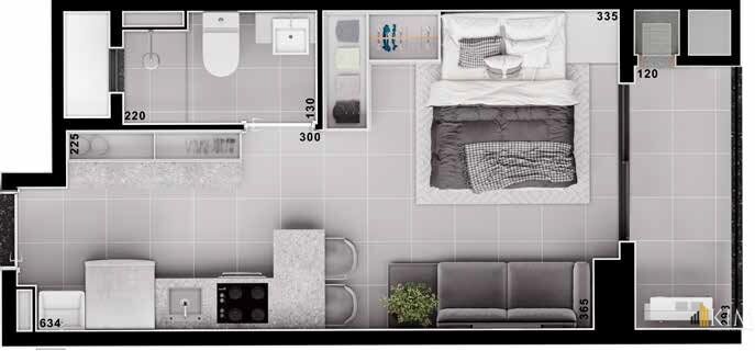 Apartamento, 1 quarto, 26 m² - Foto 23