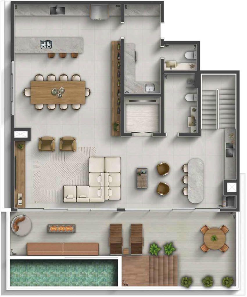 Apartamento, 2 quartos, 183 m² - Foto 46