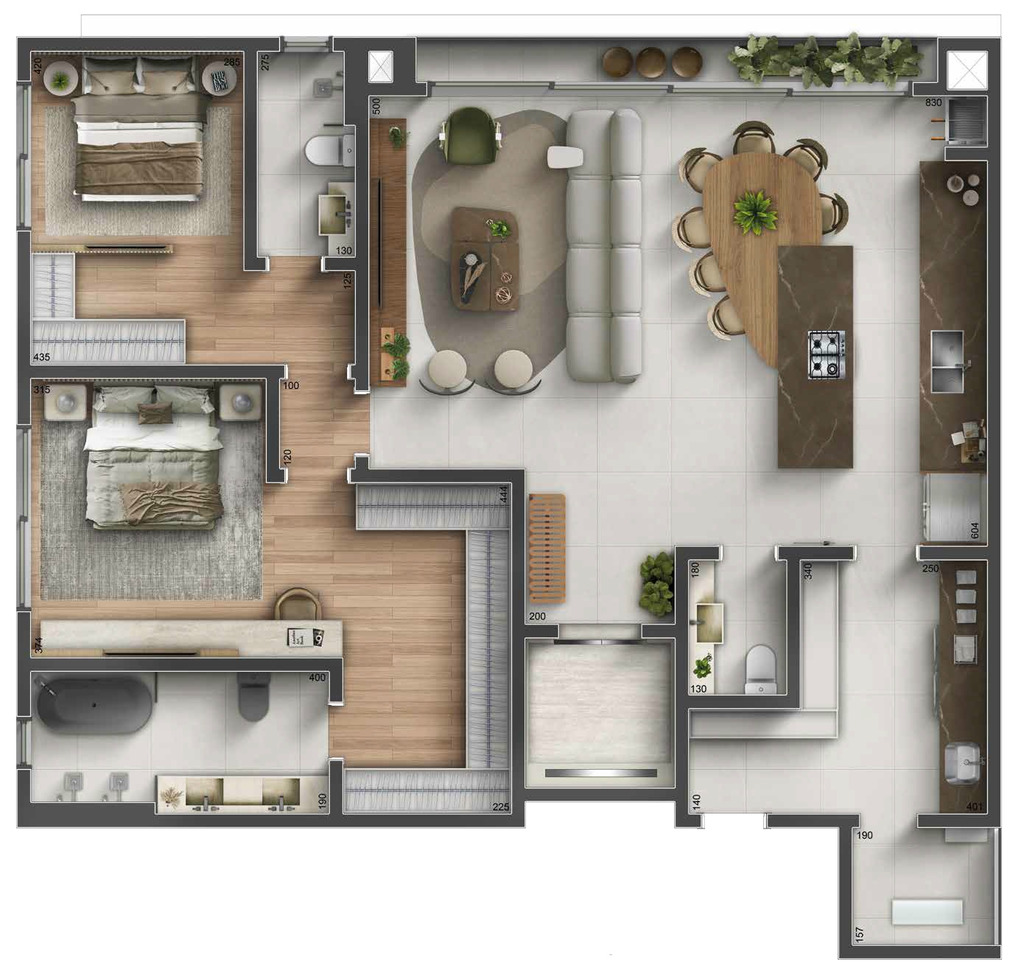 Apartamento, 2 quartos, 183 m² - Foto 34