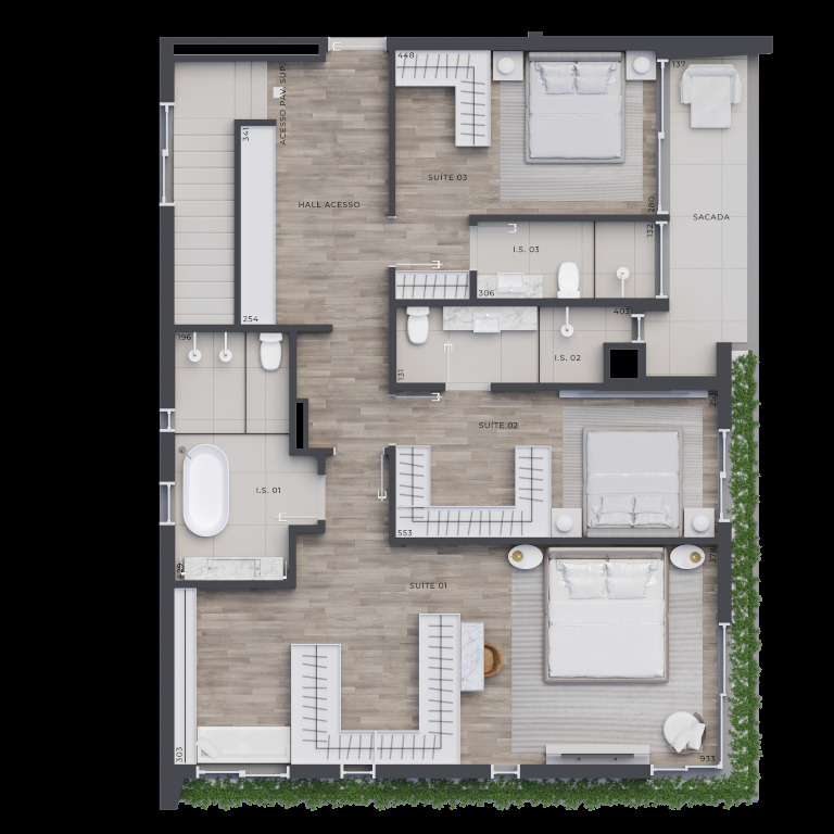 Apartamento, 3 quartos, 91 m² - Foto 41
