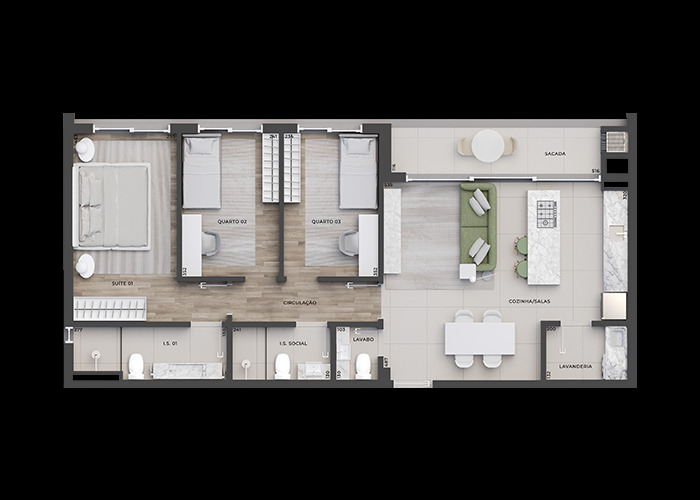 Apartamento, 3 quartos, 91 m² - Foto 26
