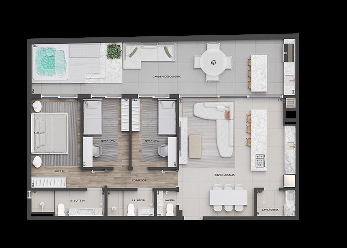 Apartamento, 3 quartos, 91 m² - Foto 30
