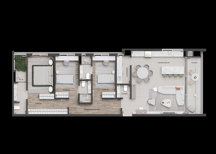 Apartamento, 3 quartos, 91 m² - Foto 32