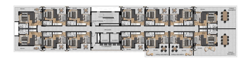 Apartamento, 1 quarto, 22 m² - Foto 34