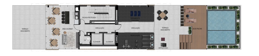 Apartamento, 1 quarto, 22 m² - Foto 38