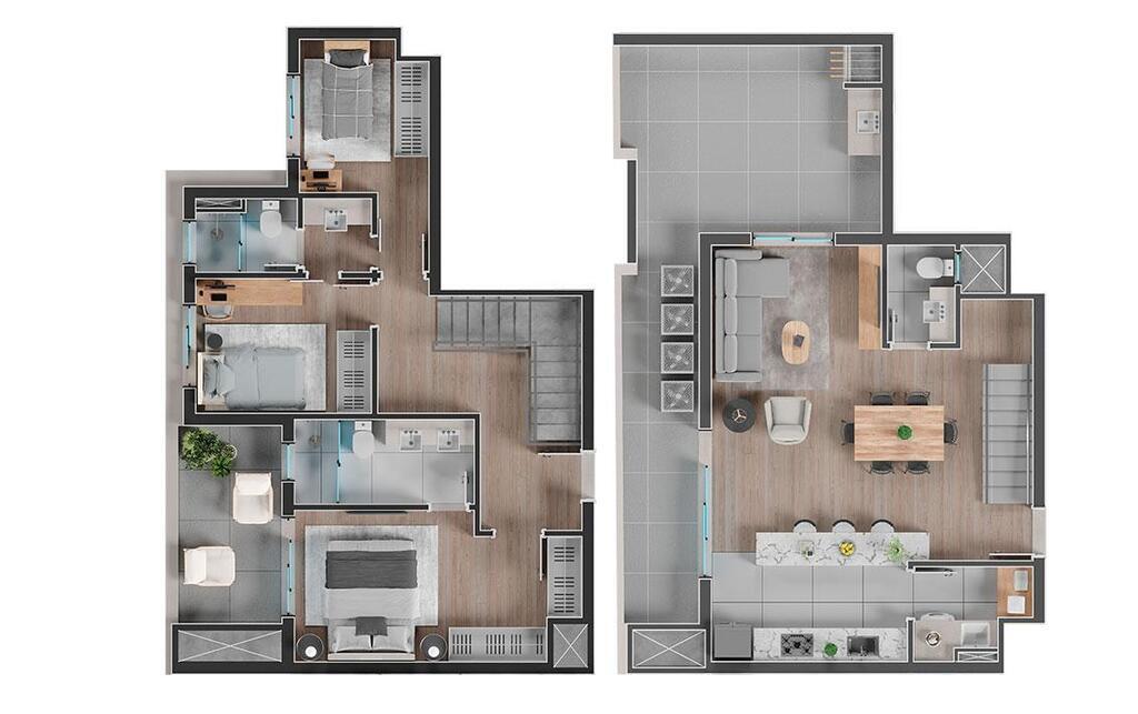 Cobertura, 3 quartos, 151 m² - Foto 43