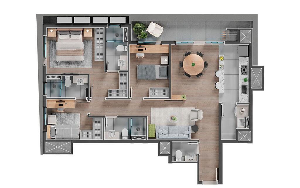 Cobertura, 3 quartos, 151 m² - Foto 40