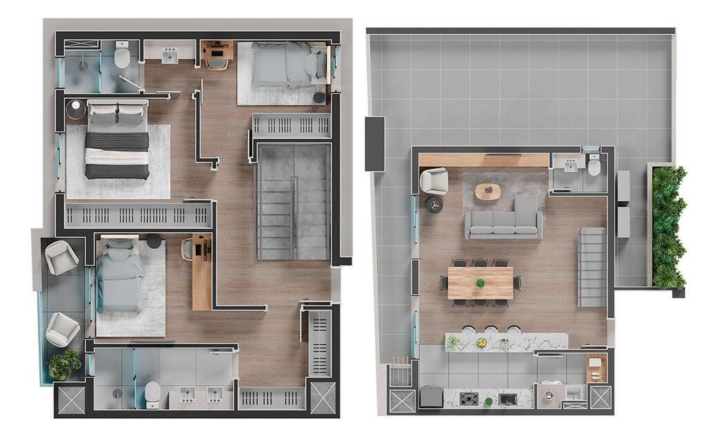 Cobertura, 3 quartos, 151 m² - Foto 47