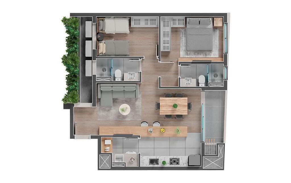 Cobertura, 3 quartos, 151 m² - Foto 34