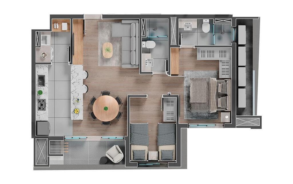 Cobertura, 3 quartos, 151 m² - Foto 30