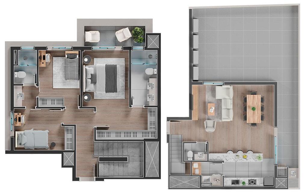 Cobertura, 3 quartos, 151 m² - Foto 49