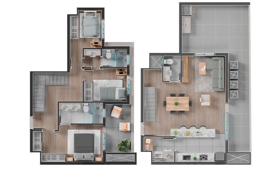 Cobertura, 3 quartos, 151 m² - Foto 44