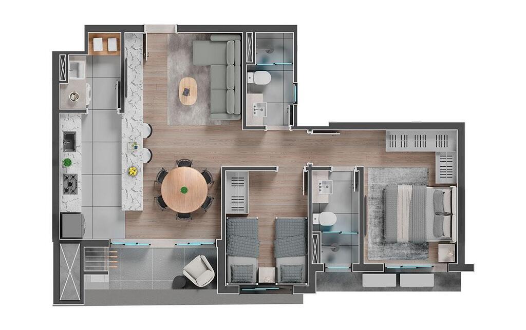 Cobertura, 3 quartos, 151 m² - Foto 32