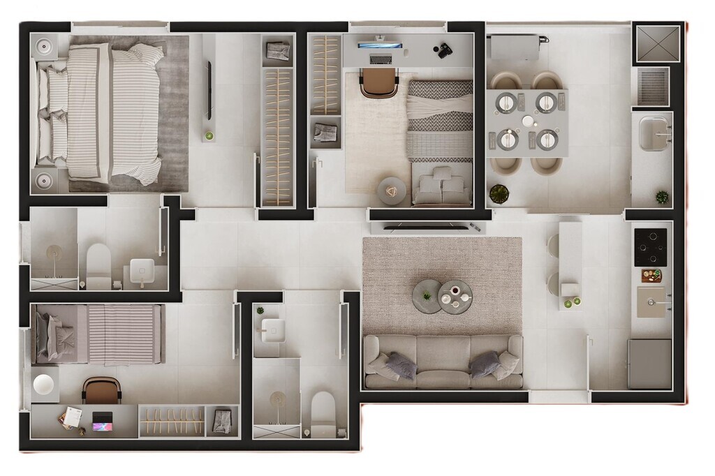 Apartamento, 1 quarto, 22 m² - Foto 19